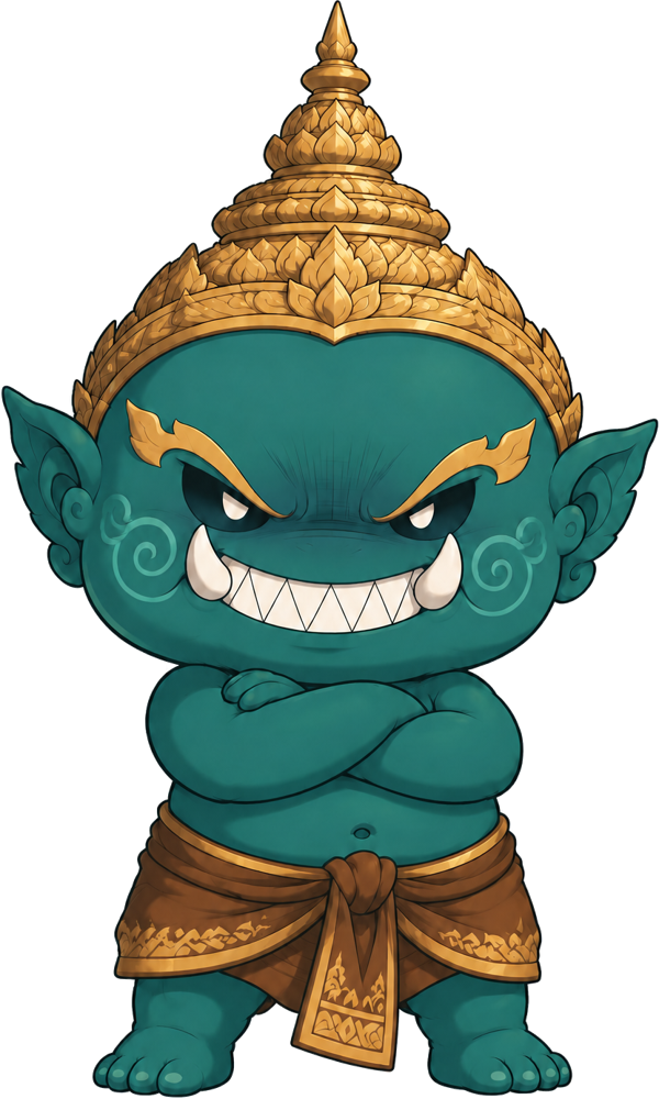 Ramasoon, the MAD YAKSA mascot