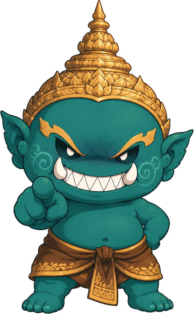 Ramasoon, the MAD YAKSA mascot