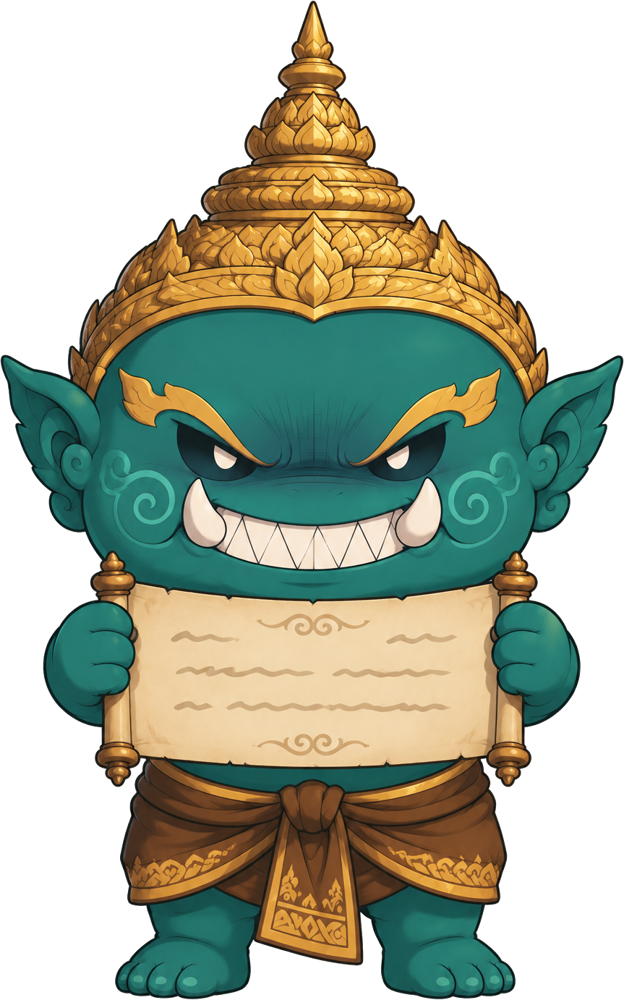 Ramasoon, the MAD YAKSA mascot